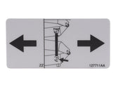 127711 Safety Bar Label | Skyjack